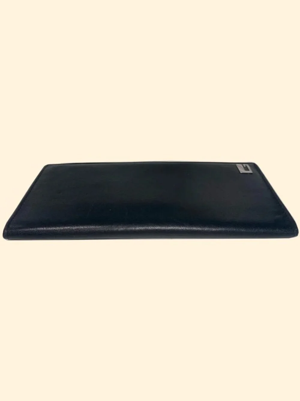 Vintage Gucci Tom Ford Era Smooth Leather Long Wallet Black Italy - Picture 7 of 8